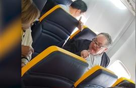A white man berated a black woman with racist comments on a Ryanair plane