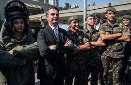 Brazil´s Bolsonaro says he intends to use armed forces to fight violence