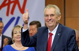 Czech Republic Re-Elects Far-Right President Miloš Zeman