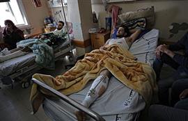 Gaza hospitals overwhelmed by wounded in Israeli violence