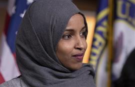 GOP´s Anti-Muslim Display Likening Rep. Omar to a Terrorist Rocks W.Va. Capitol