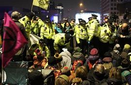 More than 100 People Arrested In London Climate Change Protests