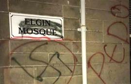 Mosque In Scotland Vandalized With Racist Graffiti