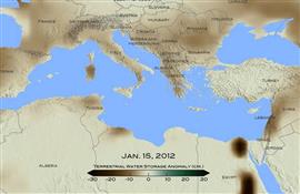 NASA Finds Drought in Eastern Mediterranean Worst of Past 900 Years