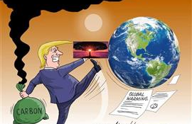 Trump says he doesn´t believe his administration´s climate report