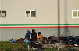 ´Not enough room´: migrant flows strain Mexican border shelters